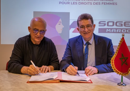 8 mars 2024, journée internationale des droits des femmes célébrée aux EDOM avec notre partenaire SOGEA Maroc