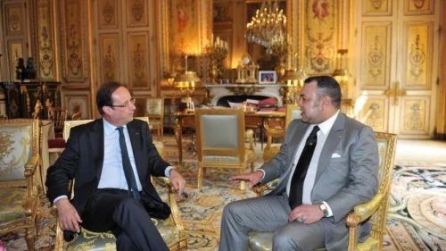 François Hollande reçoit Mohammed VI, le roi du Maroc, à l’Elysée ce lundi