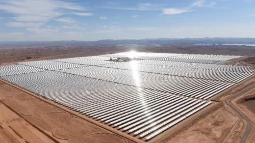 世界最大太阳热能电厂 摩洛哥启用首阶段发电