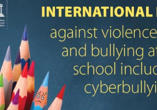 International day against violence and bullying at school including cyberbullying